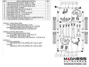 Jeep Wrangler JK Game-Changer Suspension 4.5" - Hi-Steer - RockSport Edition 