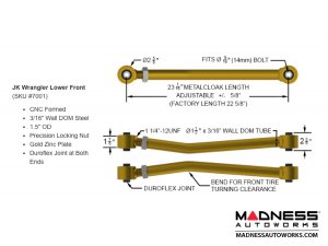 Jeep Wrangler JK Suspension Lift Kit - Game-Changer - 2.5in
