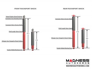 Jeep Wrangler JK Suspension Lift Kit - True Dual-Rate - 2.5in 