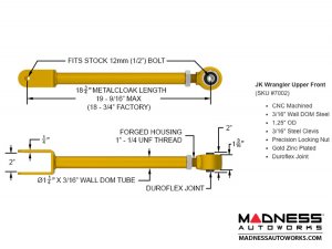 Jeep Wrangler JK Suspension Lift Kit - True Dual-Rate - 2.5in 