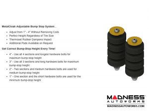 Jeep Wrangler JK Suspension Lift Kit - True Dual-Rate - 2.5in 