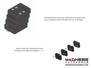 Jeep Wrangler JK Suspension Lift Kit - True Dual-Rate - 2.5in 