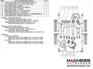 Jeep Wrangler JK Suspension Lift Kit - Game-Changer - 3.5in Lift