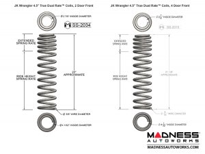 Jeep Wrangler JK Game-Changer Suspension 4.5&quot; - No Shock Edition 