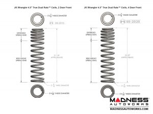 Jeep Wrangler JK Game-Changer Suspension 5.5" Bolt-On - Hi-Steer - No Shock Edition 