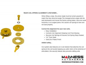 Jeep Wrangler JK Game-Changer Suspension 5.5" Bolt-On - Hi-Steer - No Shock Edition 