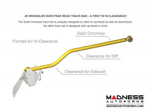 Jeep Wrangler JK 4-Link Long Arm Compound Suspension System - 4.5"/5.5" - No Shock Edition 
