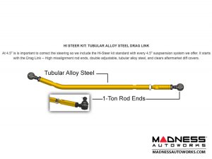 Jeep Wrangler JK 4-link Long Arm Compound Suspension - 4.5"/5.5" - RockSport L/T Edition 