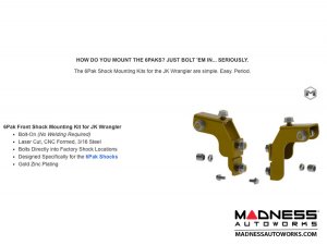 Jeep Wrangler JK 4-link Long Arm Compound Suspension - 4.5"/5.5" - RockSport L/T Edition 