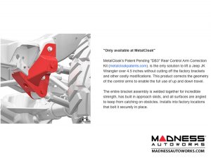 Jeep Wrangler JK 4-link Long Arm Compound Suspension - 4.5"/5.5" - RockSport L/T Edition 