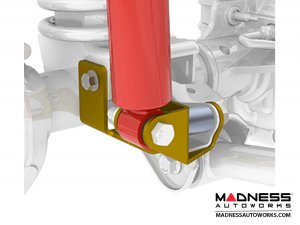 Jeep Wrangler JL Outboard Shock Mount Spacer - Relocation Kit - Lower Front 