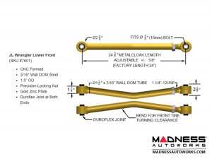 Jeep Wrangler JL Suspension Kit  - Game Changer - 3.5" - 6Pak Edition 