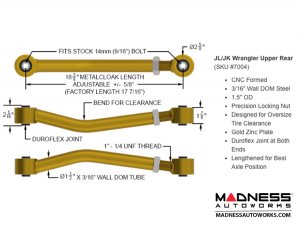 Jeep Wrangler JL Suspension Kit  - Game Changer - 3.5" - 6Pak Edition 