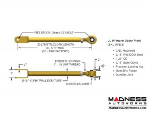 Jeep Wrangler JL Suspension Kit - Dual-Rate Kit  - 2.5" - RockSport Edition 
