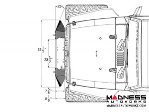 Jeep Wrangler JK Frame Built Bumper - Front 