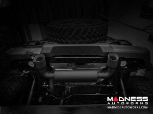Jeep Wrangler JL 3.6 Performance Exhaust by Magnaflow - Dual Exit - Black Jeep Wrangler JL 3.6 Performance Exhaust by Magnaflow - Dual Exit - Black