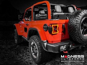 Jeep Wrangler JL 3.6 Performance Exhaust by Magnaflow - Dual Exit - Black