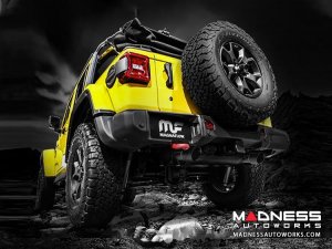 Jeep Wrangler JL 3.6 Performance Exhaust by Magnaflow - Dual Exit - Black
