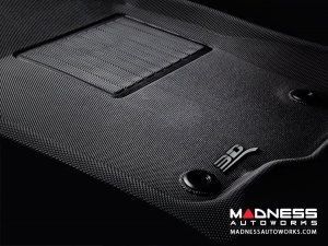 Jeep Renegade Floor Liners - 3D MAXpider - Rear - Black