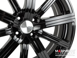 Mazda Miata Custom Wheels - Illusion - Custom Gloss Black Finish - 17"