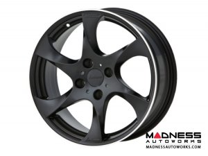 Mazda Miata Custom Wheels - Lorinser - 7.5x17" - Black Satin Finish