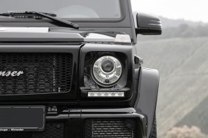 Mercedes-Benz G-Class Chrome Headlight Covers by Lorinser