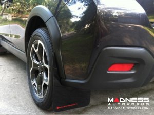 Subaru XV Crosstrek Mud Flaps by Rally Armor - Red