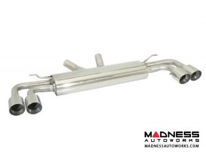Porsche Cayenne Turbo (958) Performance Exhaust by Ragazzon - Evo Line - Axle Back - Dual Exit/ Quad Tip