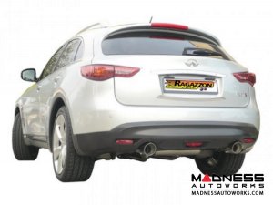 Infiniti FX37 Performance Exhaust by Ragazzon - Evo Line - Dual Exit/ Dual Tip