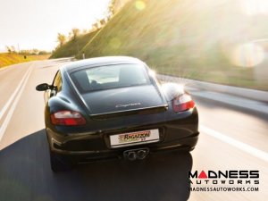 Porsche Cayman/ Cayman S (987) Performance Exhaust by Ragazzon - Evo Line - Center Exit/ Dual Tip