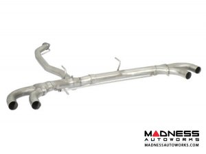 Nissan GTR Performance Exhaust by Ragazzon - Evo Line - Axle Back  - Quad Exit