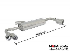 Audi TT Coupe/ Roadster (8J) Performance Exhaust by Ragazzon - Evo Line - Dual Exit/ Quad Tip