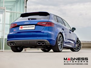 Audi S3 Sportback Quattro Exhaust by Ragazzon - Dual Exit/ Quad Tip (2013 - 2016)