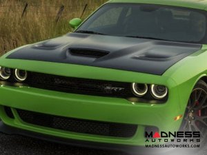 Dodge Challenger Hellcat Hood Replacement - (2008-2016)