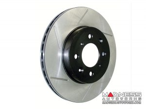 Jeep Renegade Performance Brake Rotor (1) - Front Left - StopTech - Slotted Cryo Rotor 