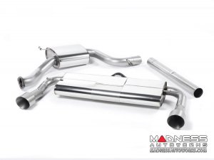 Volkswagen Golf Mk7 GTi Cat-Back Exhaust System by Milltek - Resonated - Titanium Tips