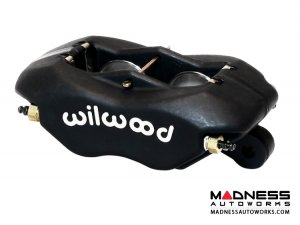 Mazda Miata Brake Conversion Kit - Front - Wilwood - Dynalite 4 Piston - Black Calipers / Plain Face Rotors - 2016+