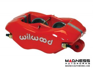 Mazda Miata Brake Conversion Kit - Front - Wilwood Dynalite 4 Piston - Red Calipers / Plain Face Rotors - 2016+