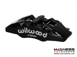 Mazda Miata (2016+) Brake Conversion Kit - Wilwood Dynapro 6 Piston Front Brake Kit (Black Calipers /  SRP Drilled & Slotted Rotors)