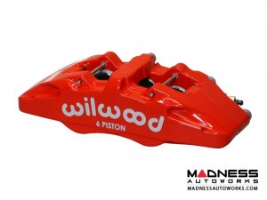 Mazda Miata (2016+) Brake Conversion Kit - Wilwood Dynapro 6 Piston Front Brake Kit (Red Calipers / GT Slotted Rotors)