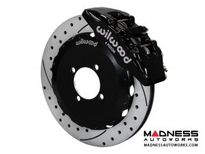 Mazda Miata (2016+) Brake Conversion Kit - Wilwood Dynapro 6 Piston Front Brake Kit (Black Calipers /  SRP Drilled & Slotted Rotors)