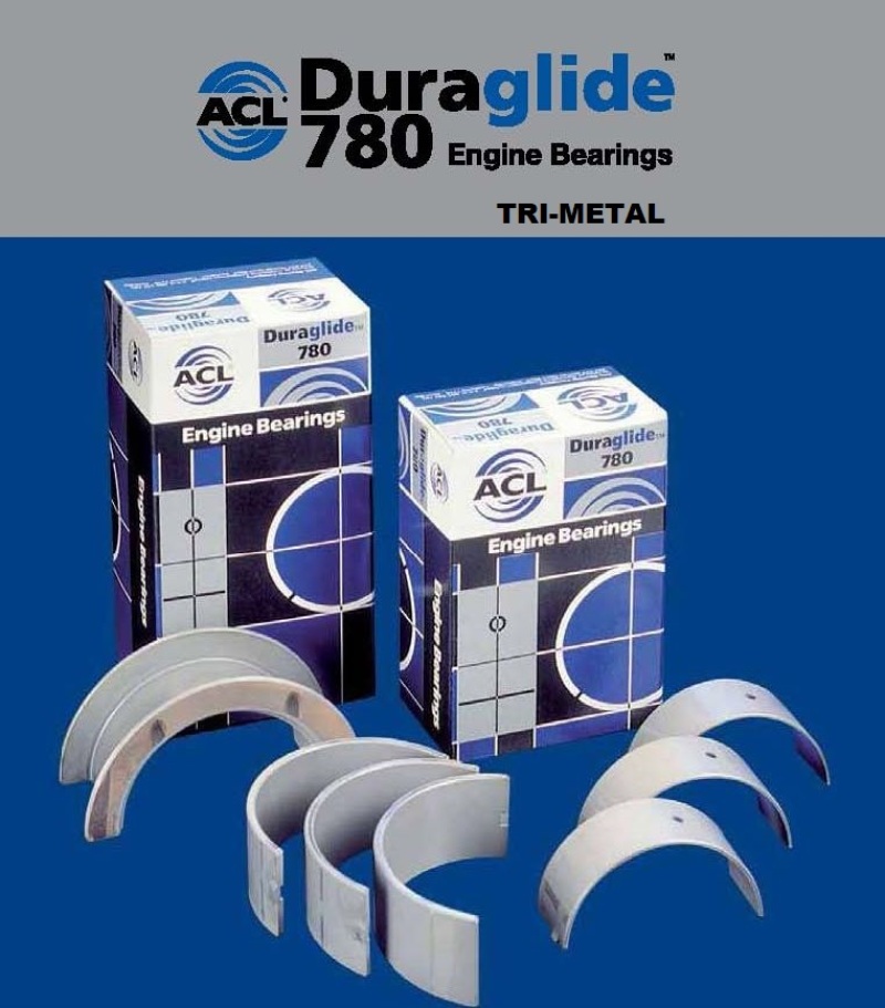 Chevrolet V8 396 Main Bearings - ACL - .30mm Oversized - `65-`00