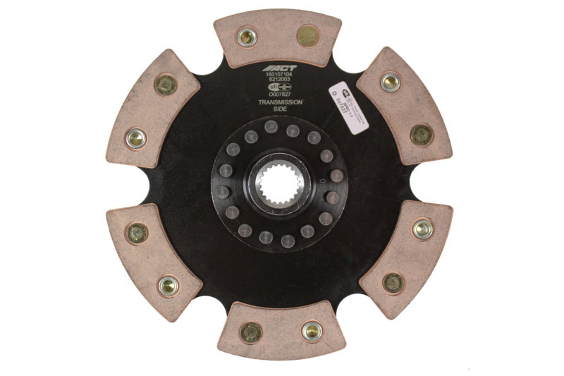 Lotus Exige Clutch Disc - ACT - 6 Pad Rigid Race - 2007