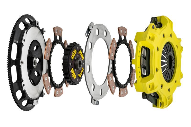 Ford Mustang Clutch Kit - Multi - ACT - Mod-Twin 10.5 HD Sprung Race - `18-`23