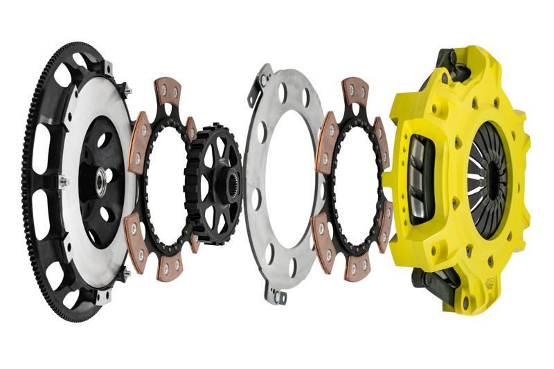 Ford Mustang Clutch Kit - Multi - ACT - Mod-Twin 10.5 XX Rigid Race - `18-`23