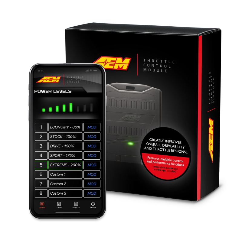 Toyota Tacoma Throttle Control Module - AEM - `03-`20 Toyota Tacoma Throttle Control Module - AEM - `03-`20