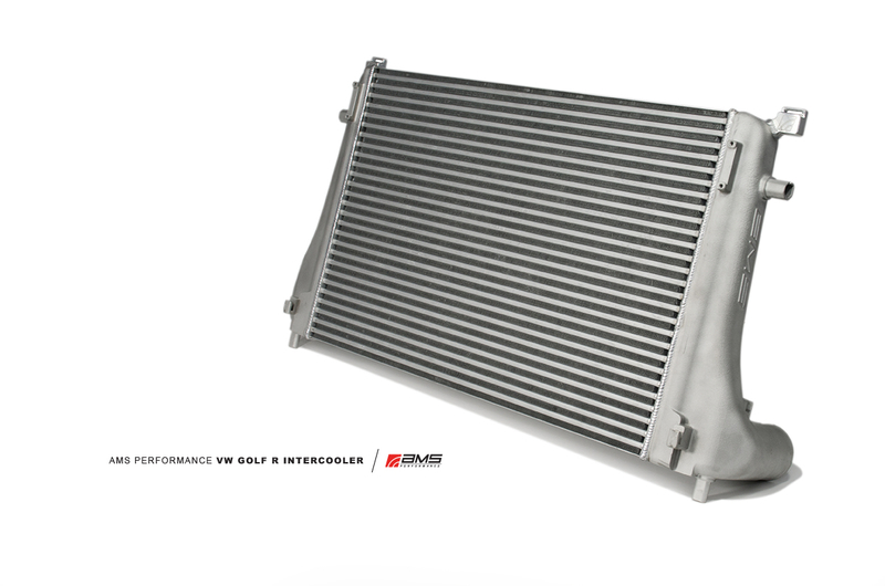 Audi A3 Front Mount Intercooler - AMS - Upgrade w/Cast End Tanks - `15-`27