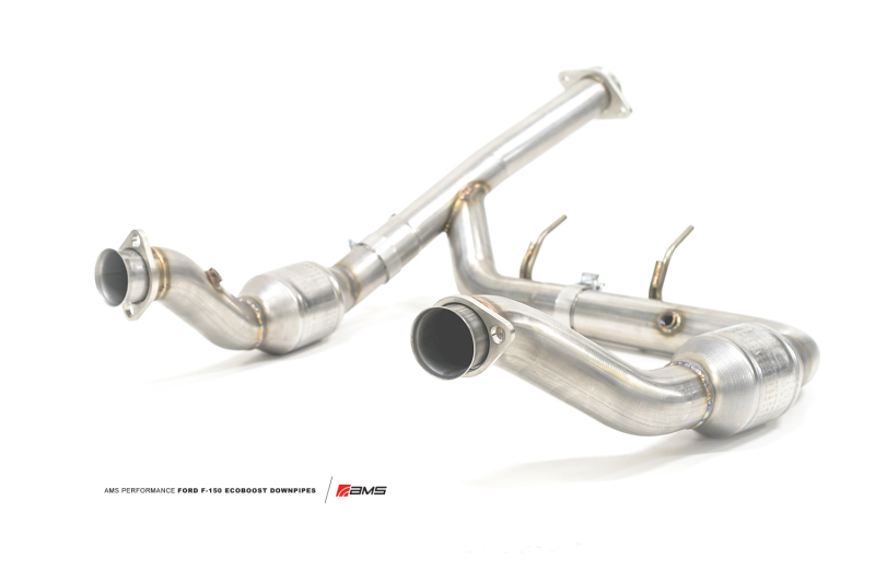 Ford F-150 Performance Exhaust - AMS - Catted Downpipe - `15-`27