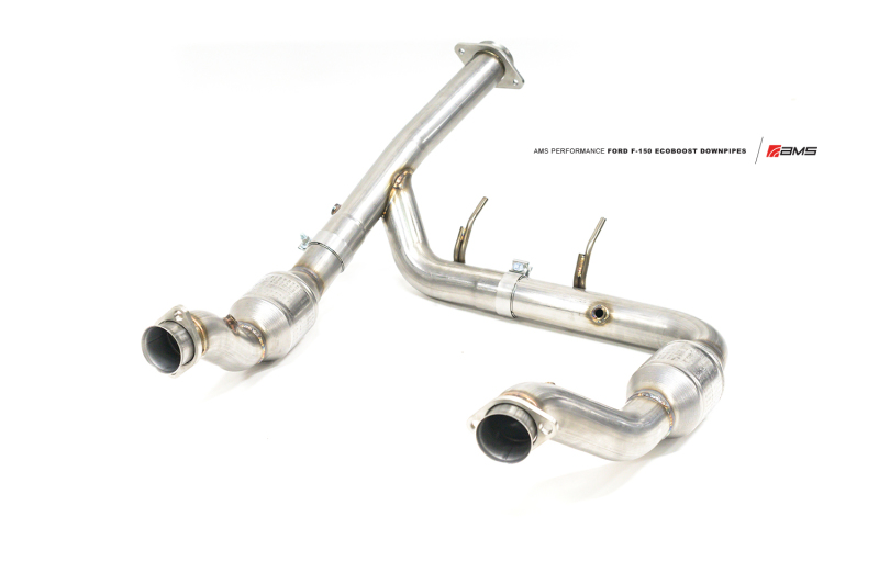 Ford F-150 Performance Exhaust - AMS - Catted Downpipe - `15-`27