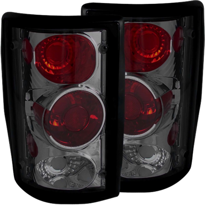 Ford Excursion Taillights - ANZO - Smoke - `00-`05